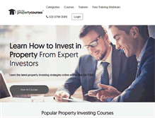 Tablet Screenshot of onlinepropertycourses.com